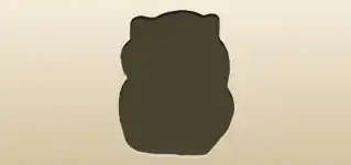Owl silhouette