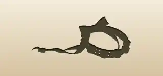Tambourine silhouette
