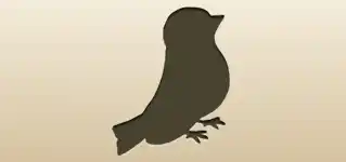Bullfinch silhouette