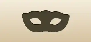 Mask silhouette