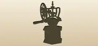 Coffee Grinder silhouette