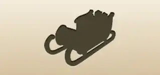 Sleigh silhouette