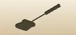 Broom silhouette