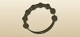 Tambourine silhouette