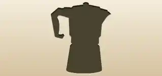 Moka Pot silhouette