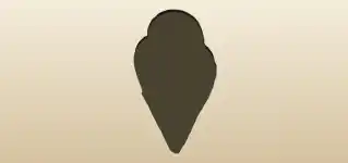 Ice Cream silhouette
