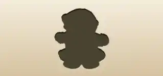 Santa silhouette