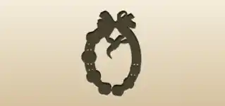 Tambourine silhouette