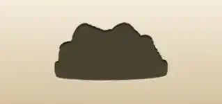 Butter silhouette