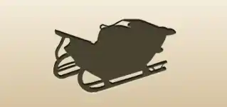 Sleigh silhouette