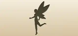 Fairy silhouette