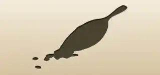 Coffee Beans silhouette