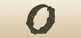 Tambourine silhouette