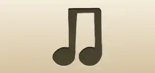 Music Note silhouette