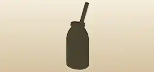Milk silhouette