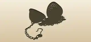 Tea Strainer silhouette