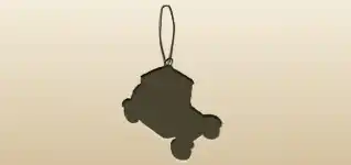 Toy Car silhouette