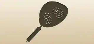 Colander silhouette