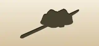 Butter silhouette