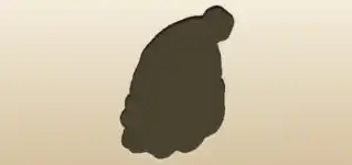 Santa silhouette