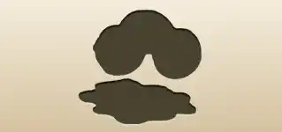 Eggs silhouette