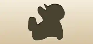 Snowman silhouette