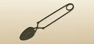 Tea Strainer silhouette