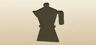 Moka Pot silhouette