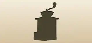 Coffee Grinder silhouette