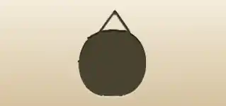 Drum silhouette