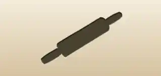 Rolling Pin silhouette
