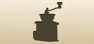 Coffee Grinder silhouette