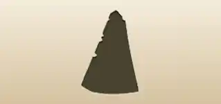 Cheese silhouette