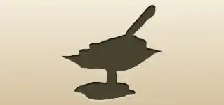 Butter silhouette