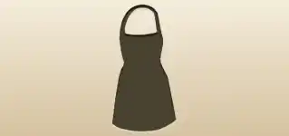 Apron silhouette