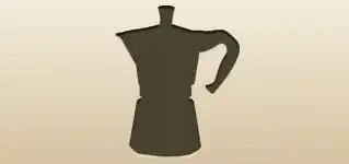 Moka Pot silhouette