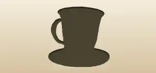 Cup of Coffee silhouette