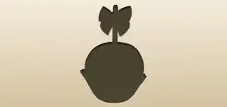 Candy Apple silhouette