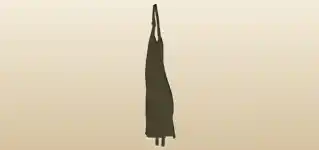 Apron silhouette