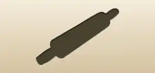 Rolling Pin silhouette