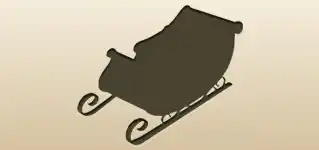 Sleigh silhouette