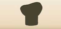 Chef's Hat silhouette