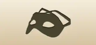 Mask silhouette