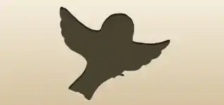 Bullfinch silhouette