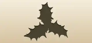 Holly silhouette