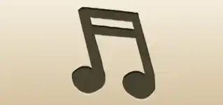 Music Note silhouette
