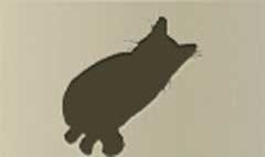 Cat silhouette #1