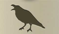 Crow silhouette #6