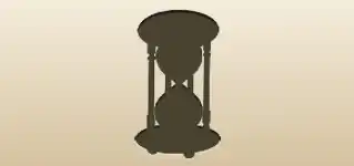 Hourglass silhouette