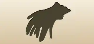 Gloves silhouette